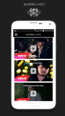 Julión Álvarez android App screenshot 1